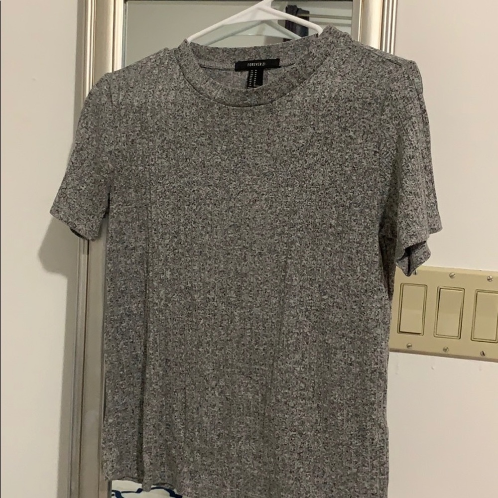 Gray shirt